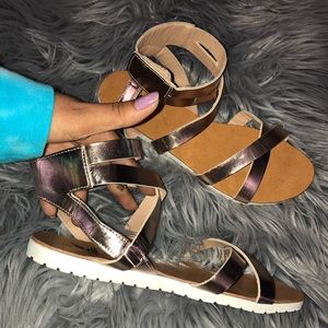 Rose Gold Sandals
